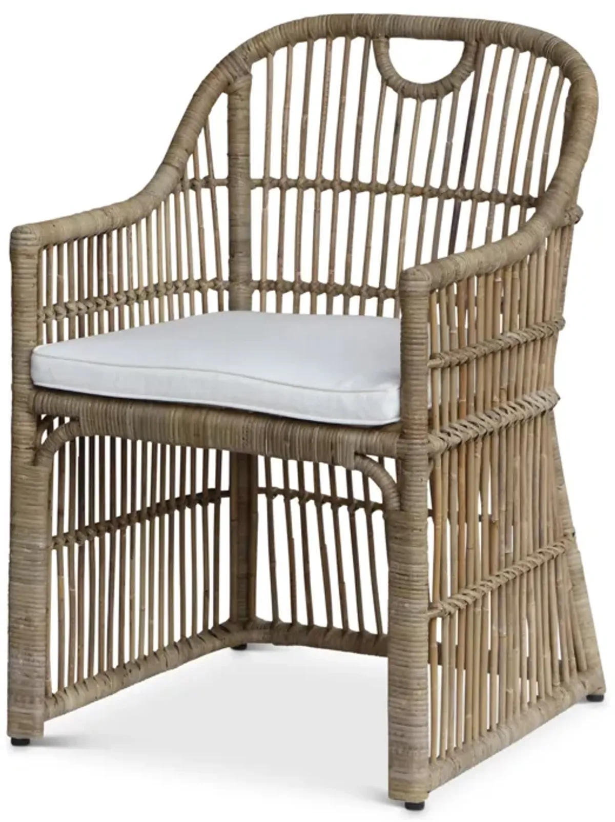 Lawson Rattan Arm Chair - Natural
