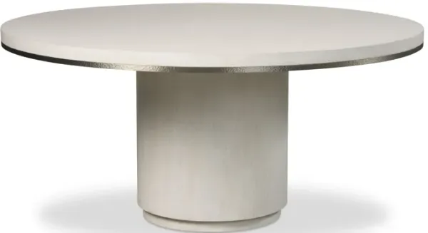Carino Round Dining Table - Frost