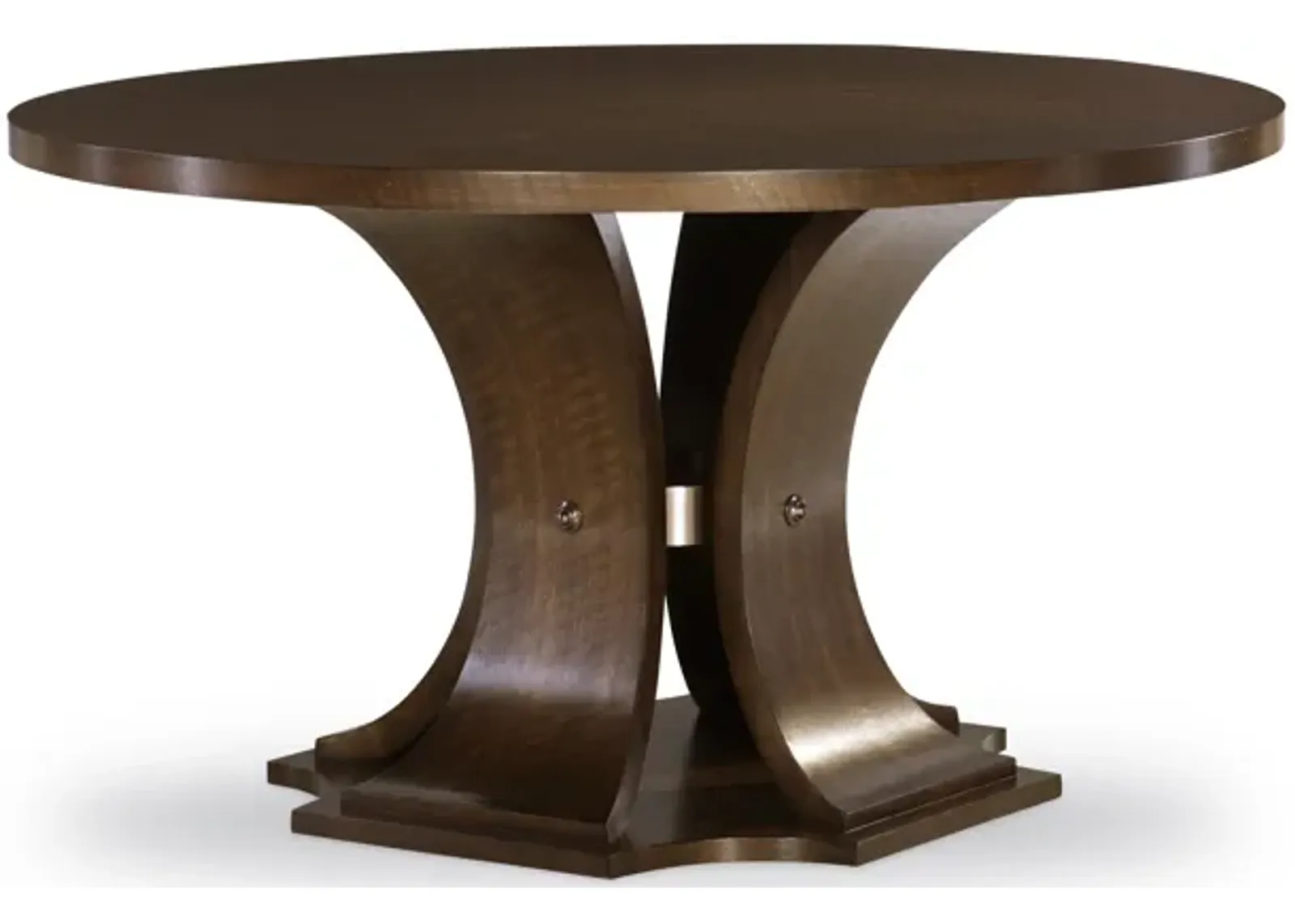 Sanford Round Dining Table - Brunette