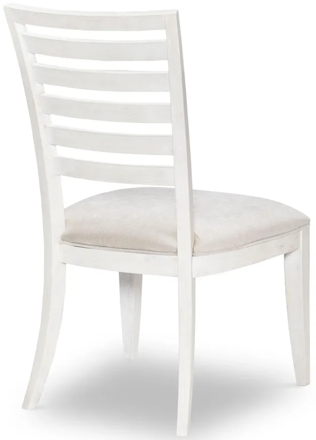 Egret Side Chair - Sand Dollar White