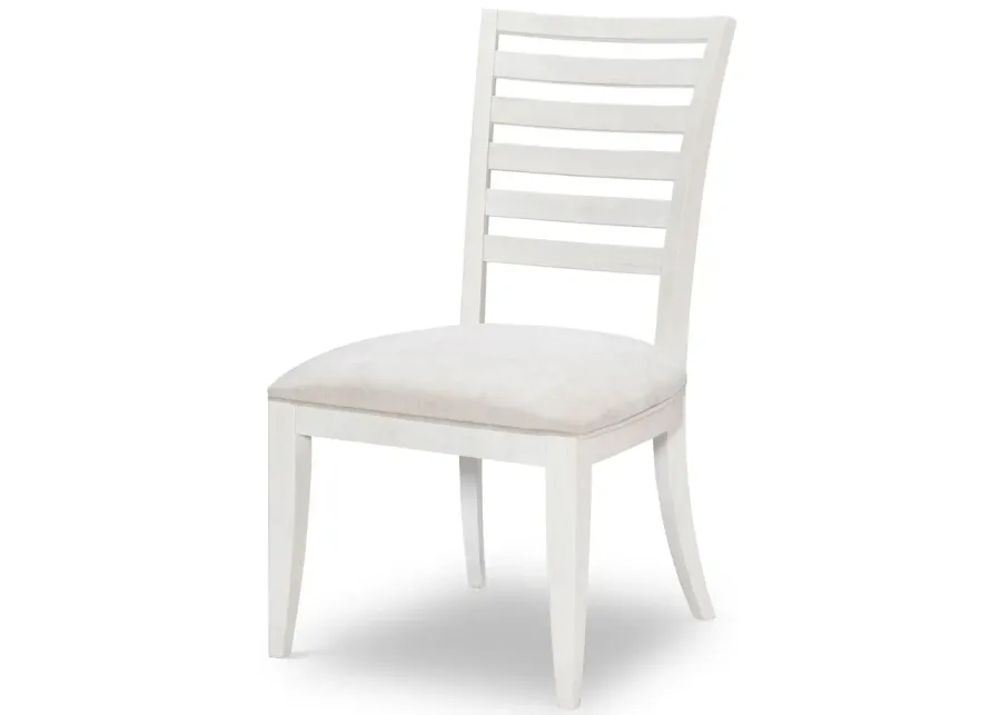 Egret Side Chair - Sand Dollar White