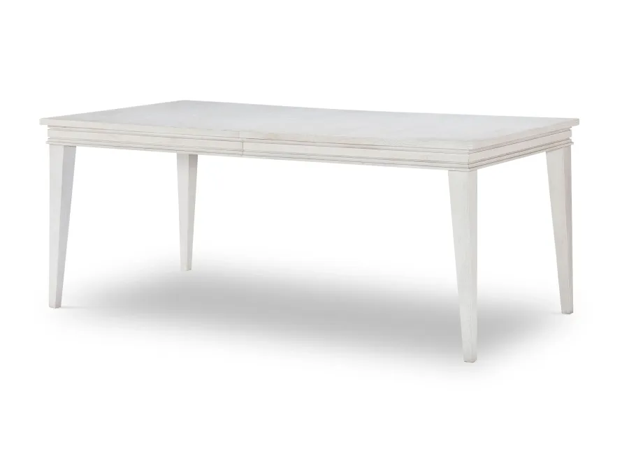 Egret Dining Table - Sand Dollar White