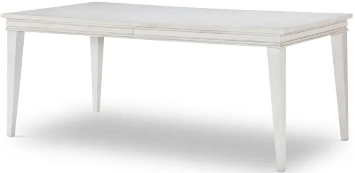 Egret Dining Table - Sand Dollar White