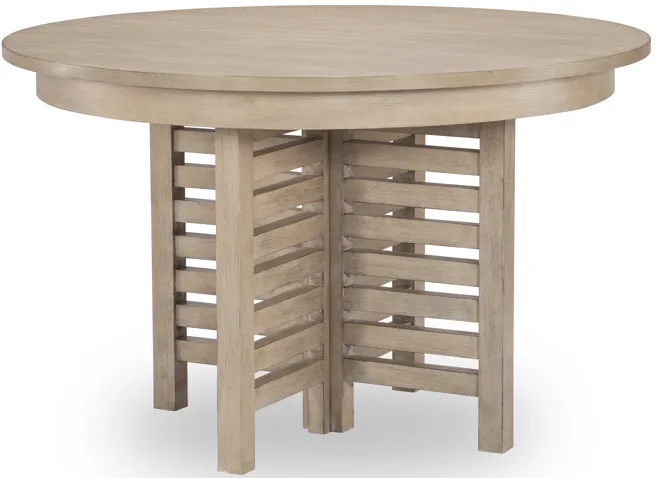 Egret Round Dining Table - Soft Sand