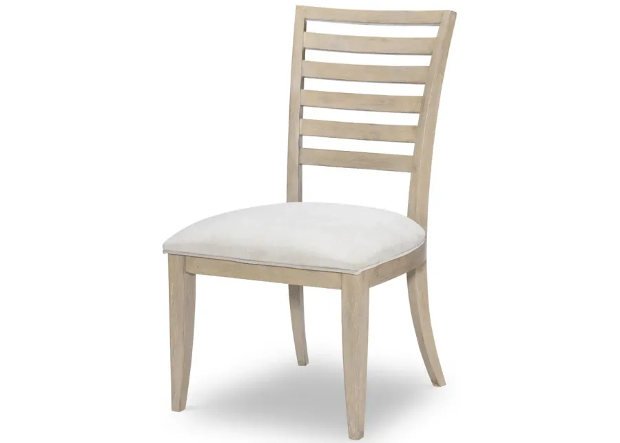 Egret Ladder-Back Side Chair - Soft Sand