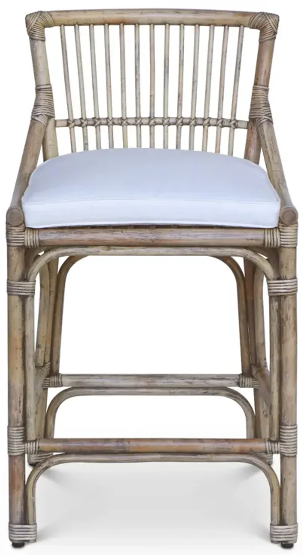 Winstron II Rattan Counter Stool - Antique Natural