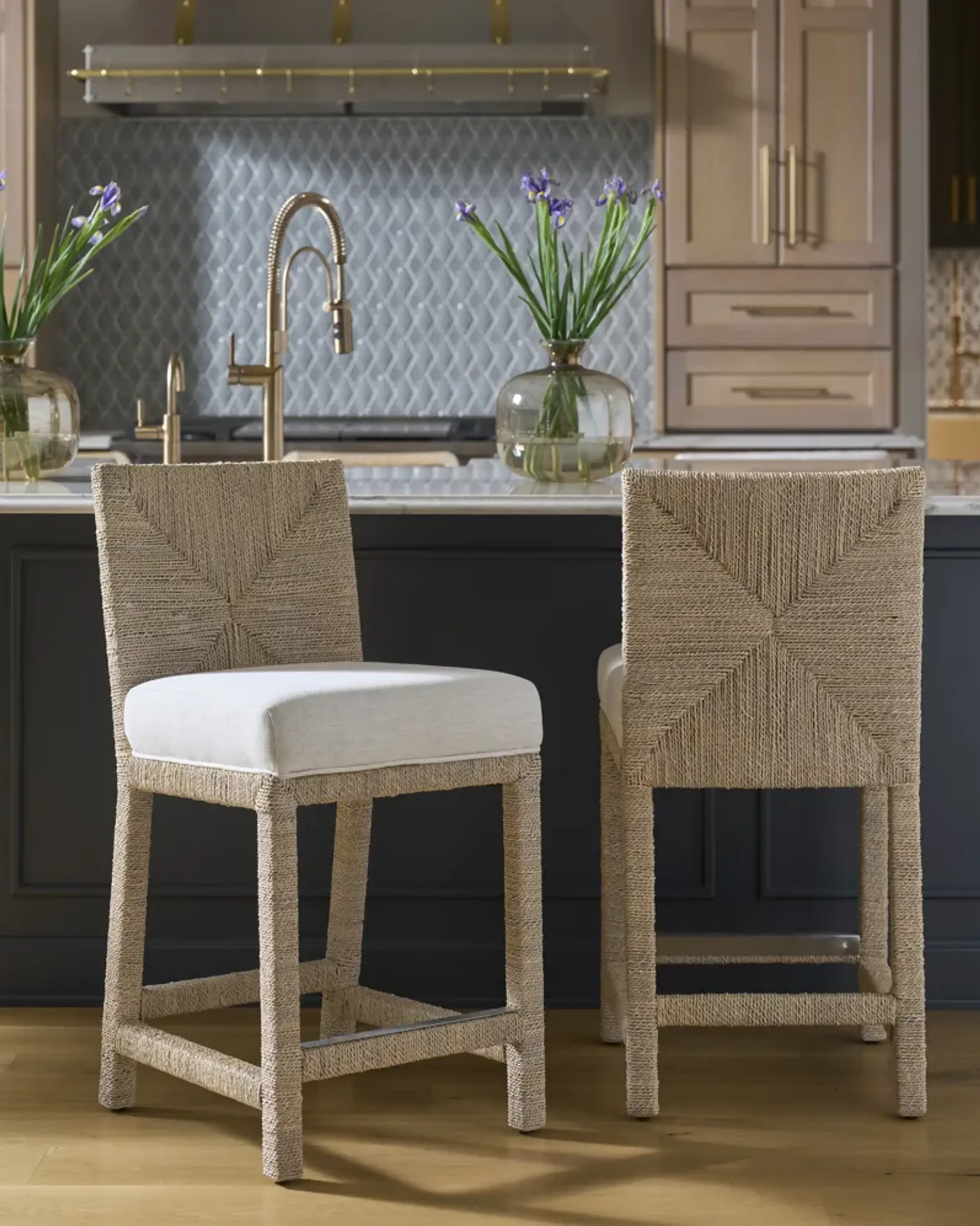 Abaca Counter Stool Robb And Stucky | Furniture.com