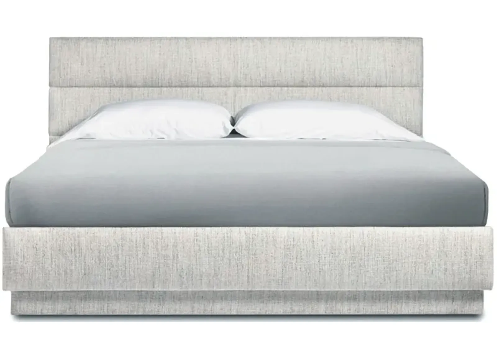 Hamilton King Bed - Beach Heather