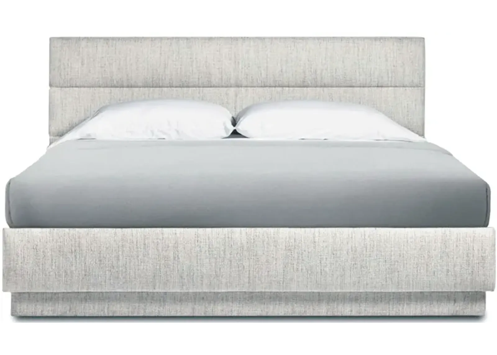 Hamilton Queen Bed - Beach Heather