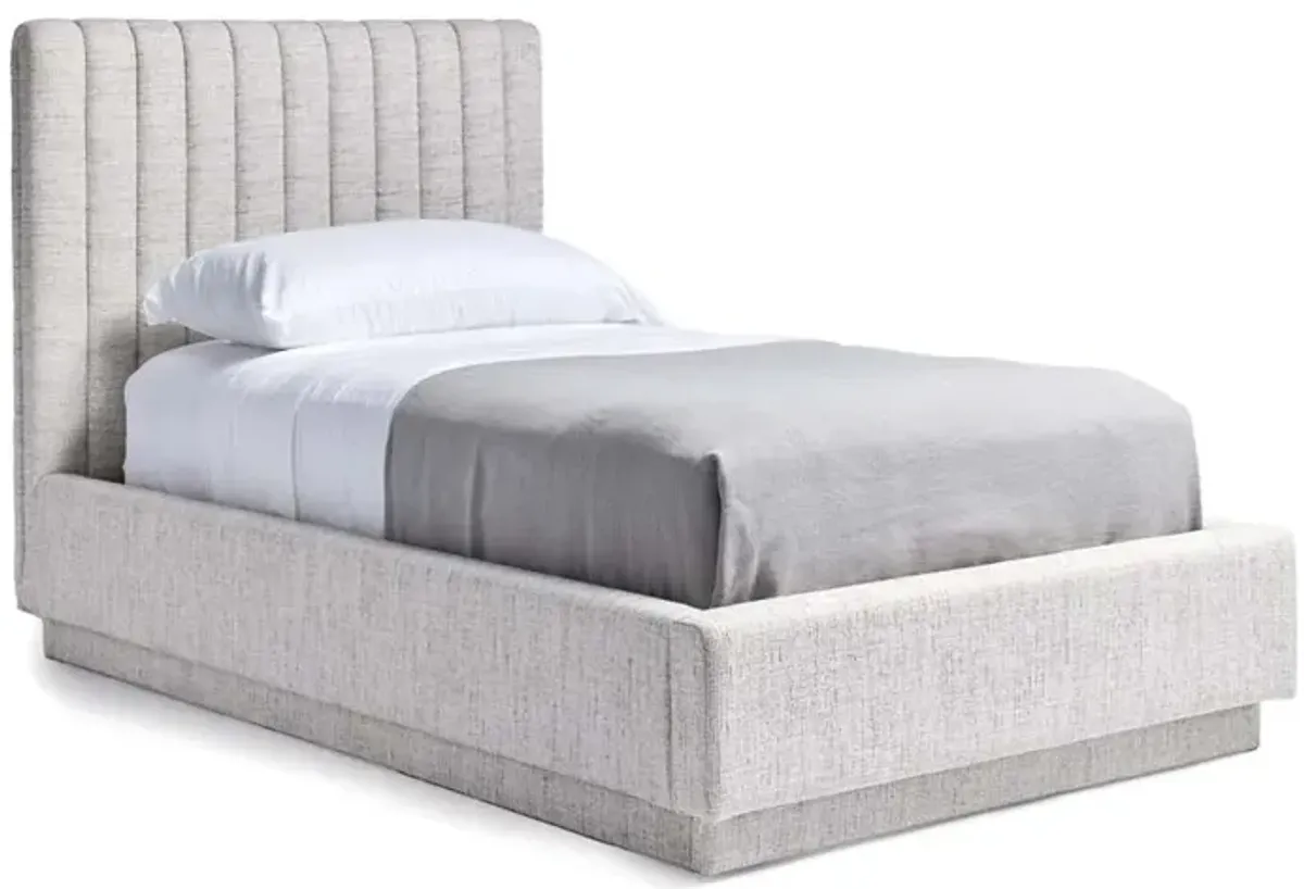 Silkwood Twin Bed - Beach Heather