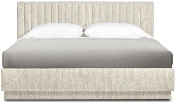 Silkwood King Bed - Aria Sand