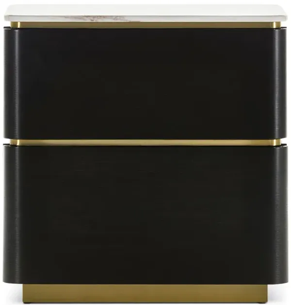 Lucas 2 Drawer Nightstand