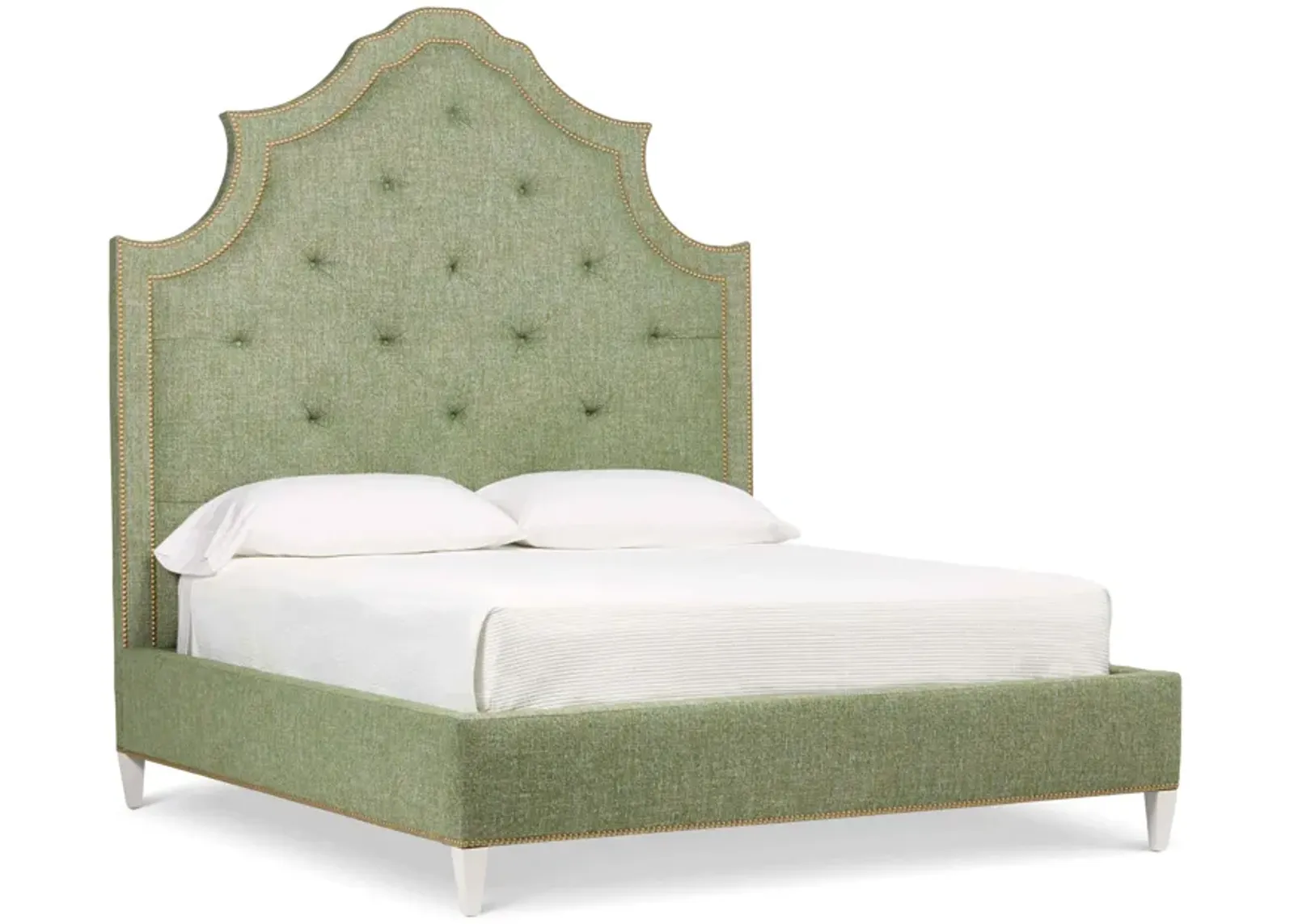 Bethesda King Bed - Baja Green