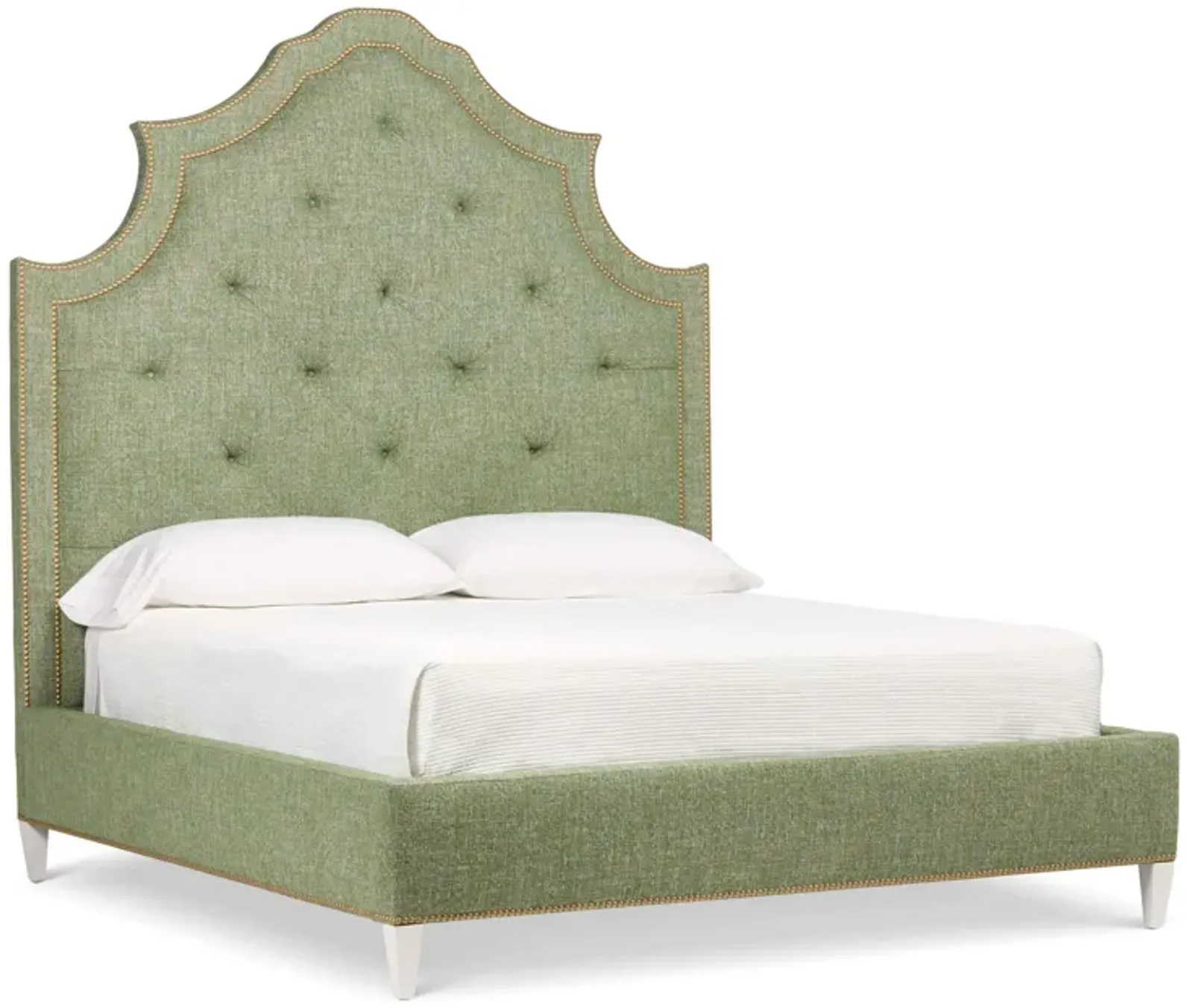 Bethesda King Bed - Baja Green