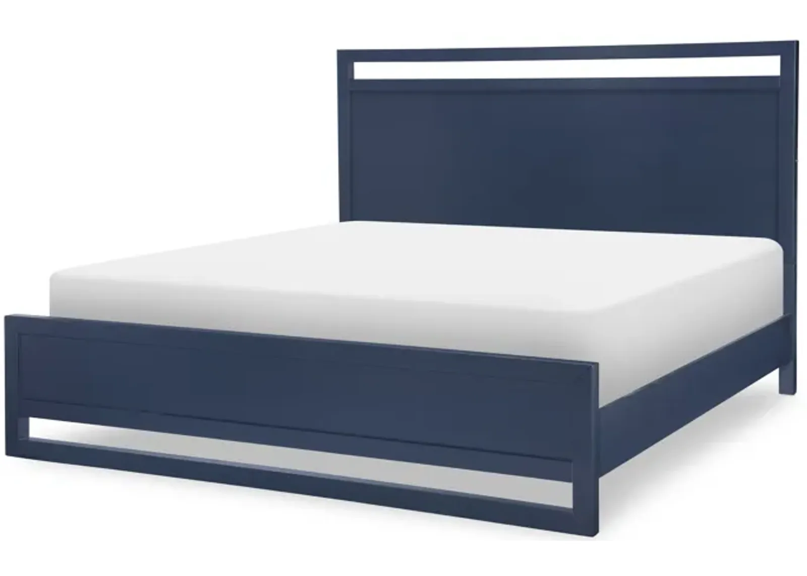 Siesta Key King Panel Bed - Navy Blue