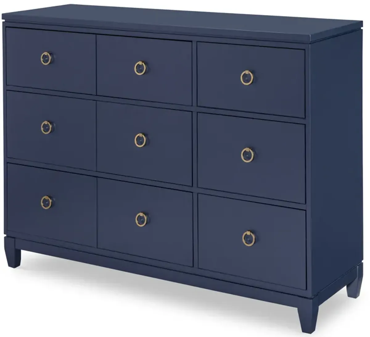 Siesta Key Dresser - Navy Blue