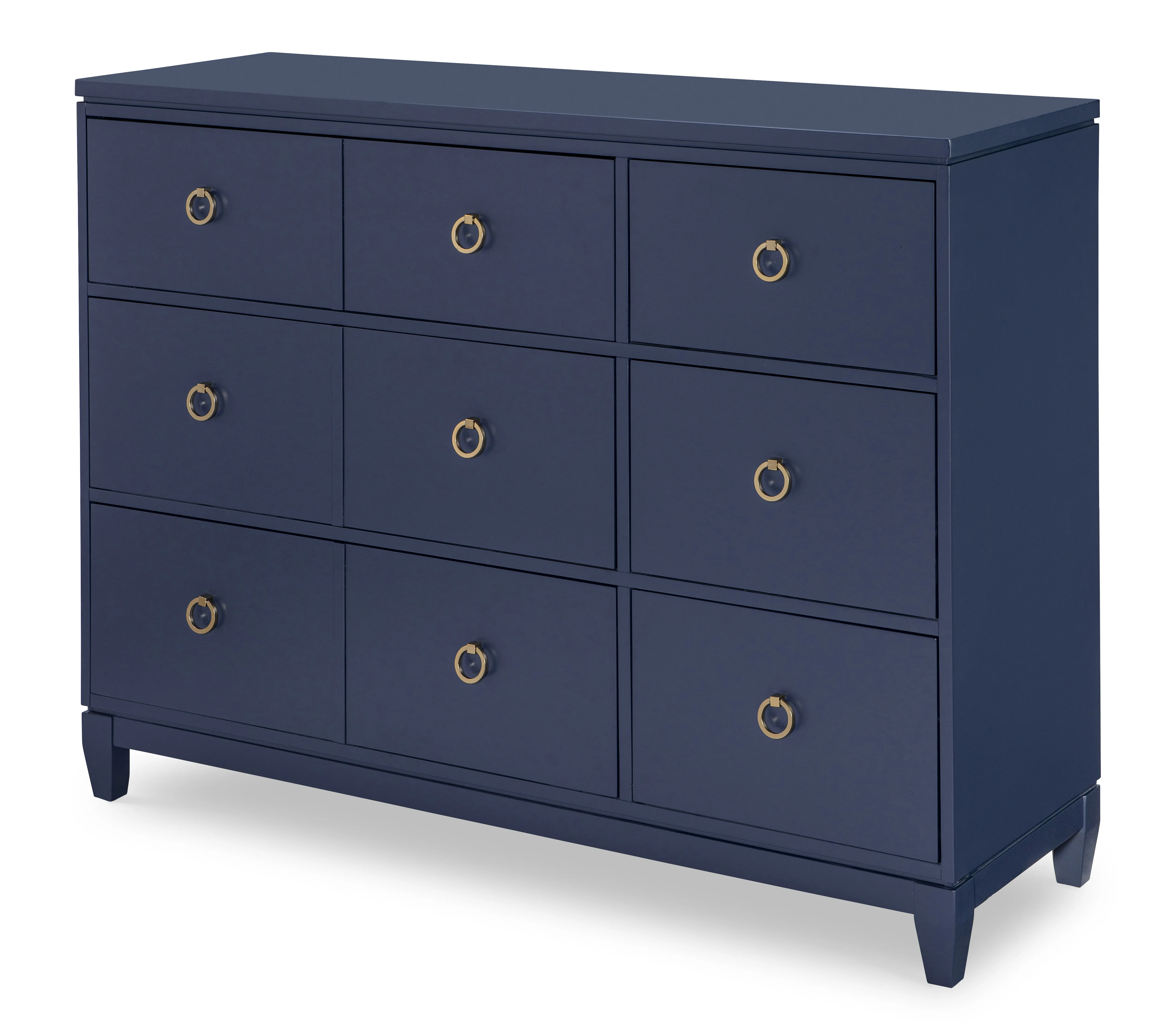 Siesta Key Dresser - Navy Blue