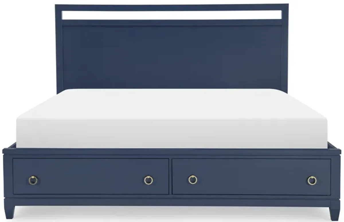 Siesta Key King Stora Bed - Navy Blue