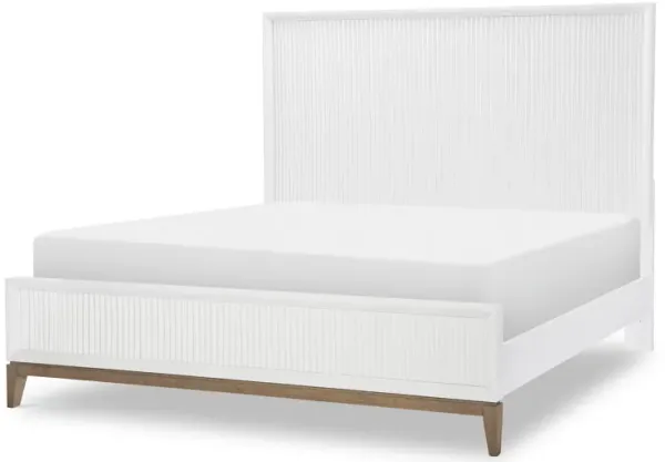 Melrose Sculpted Panel King Bed