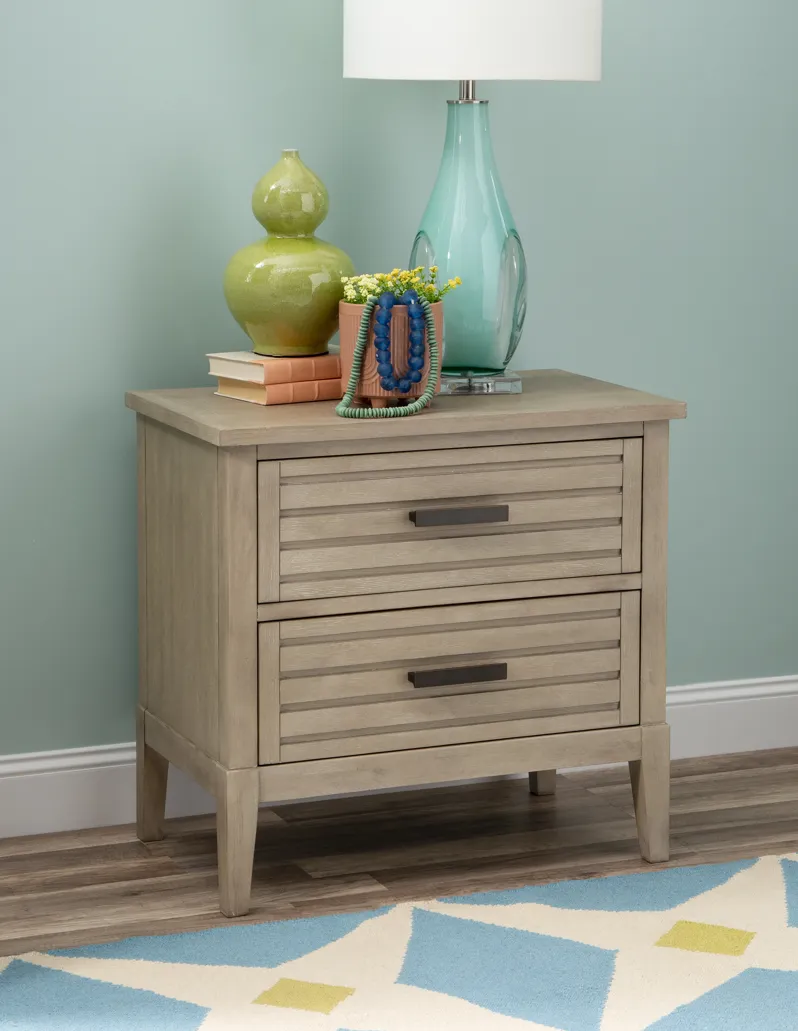 Egret Nightstand - Soft Sand