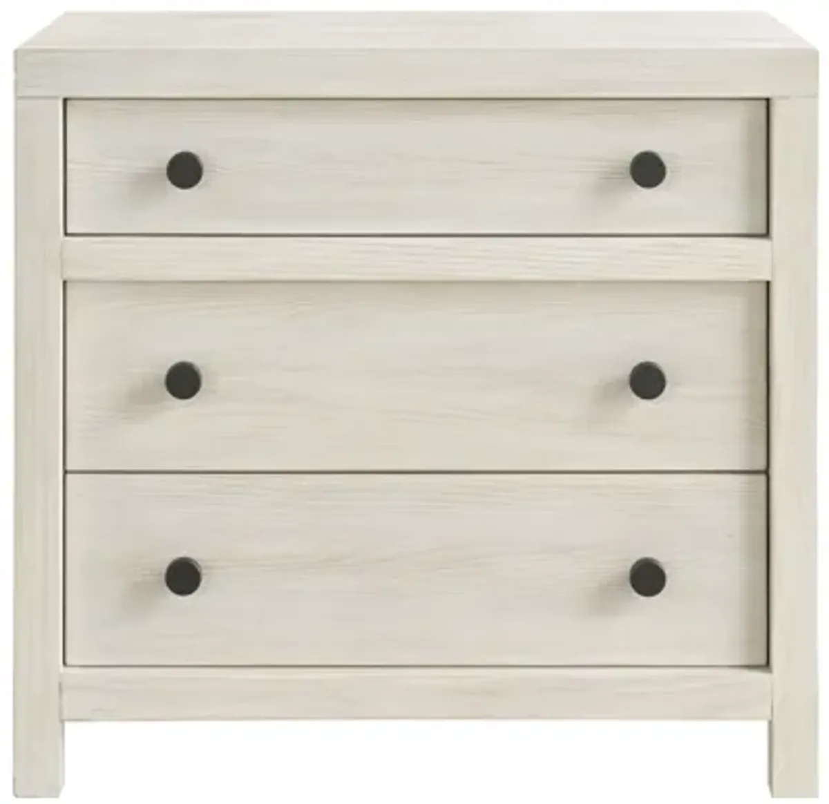 River Rock Three Drawer Nightstand