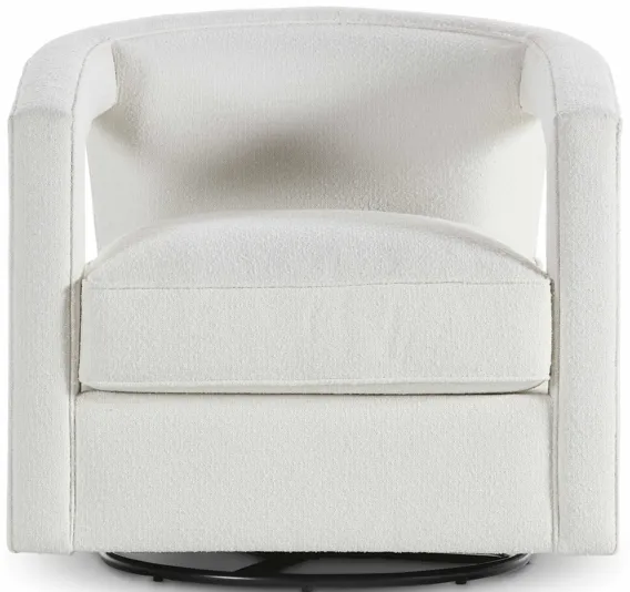 Vero Outdoor Swivel Chair - White