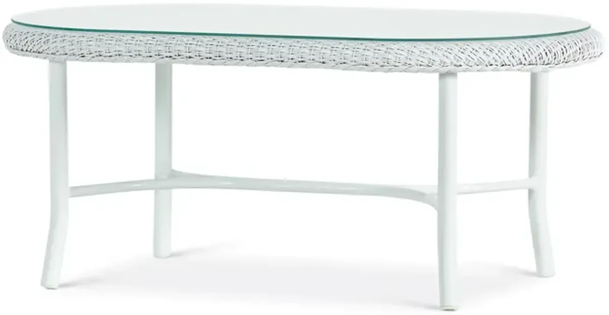 43" Oval Outdoor Cocktail Table