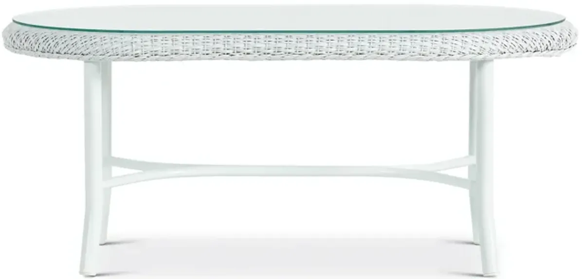 43" Oval Outdoor Cocktail Table