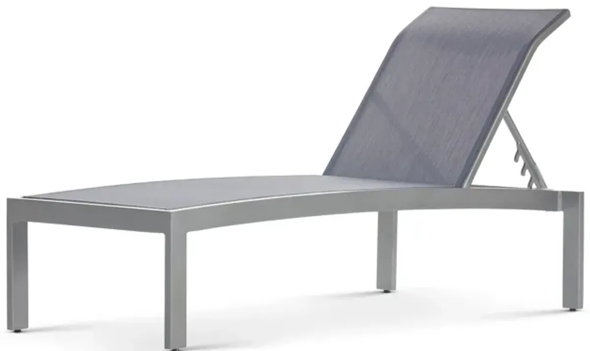 Orion Chaise Lounge - Denim