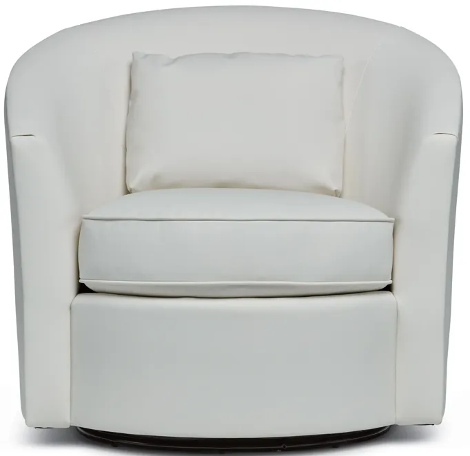 Albion Leather Swivel Chair