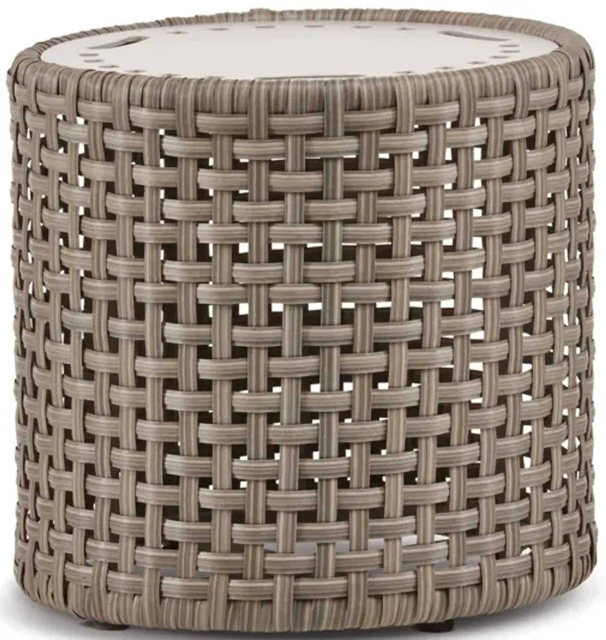 Jasper Woven Drum Table