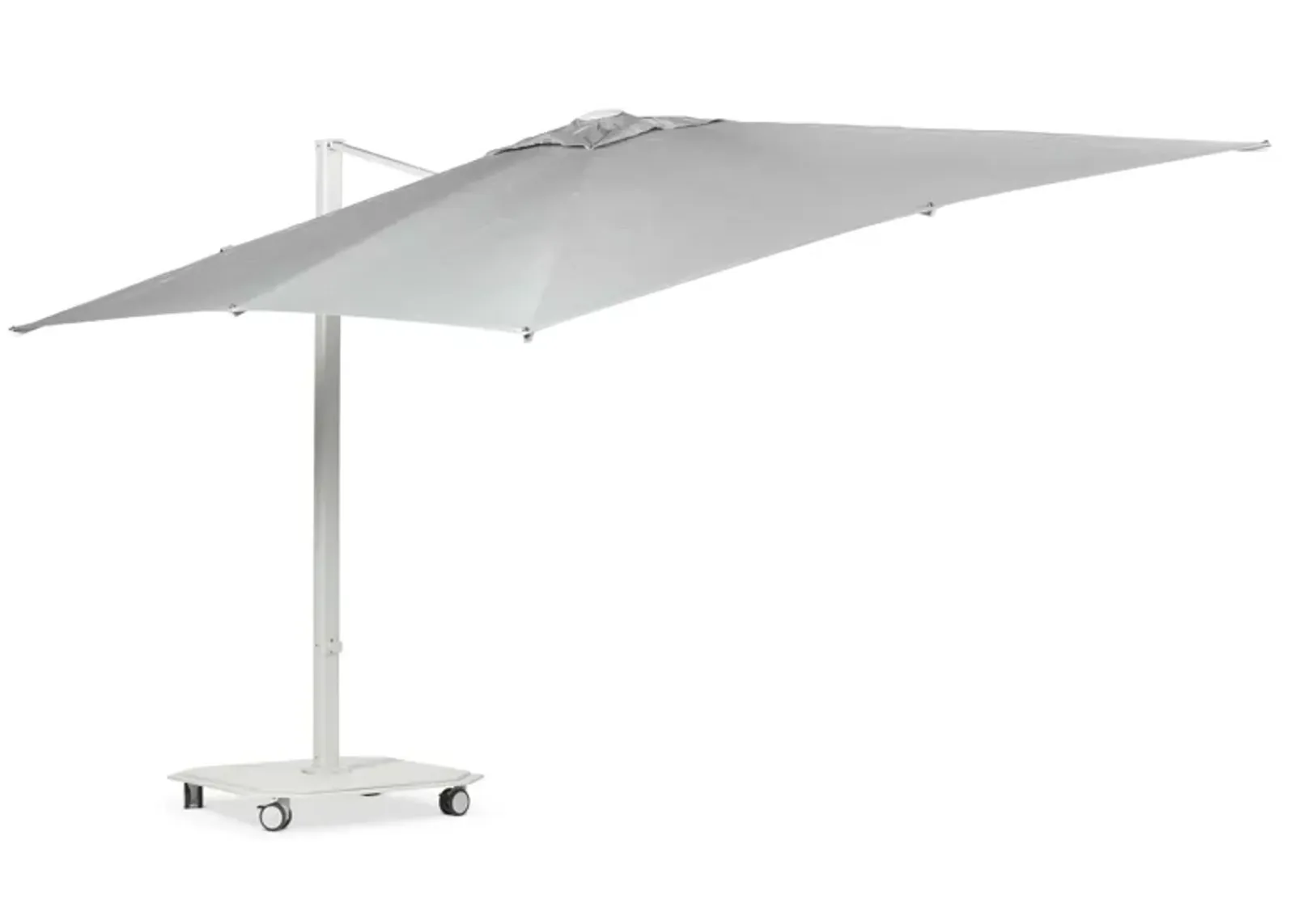 10' Square Cantilever Umbrella - Grey