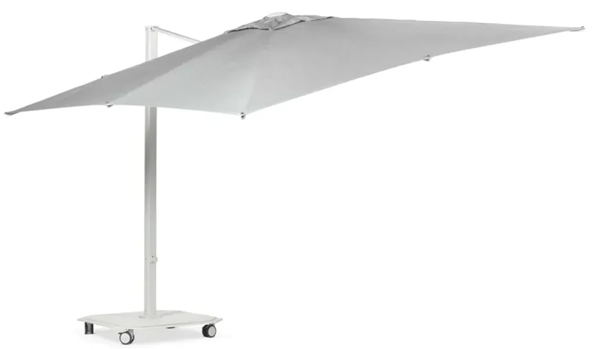 10' Square Cantilever Umbrella - Grey