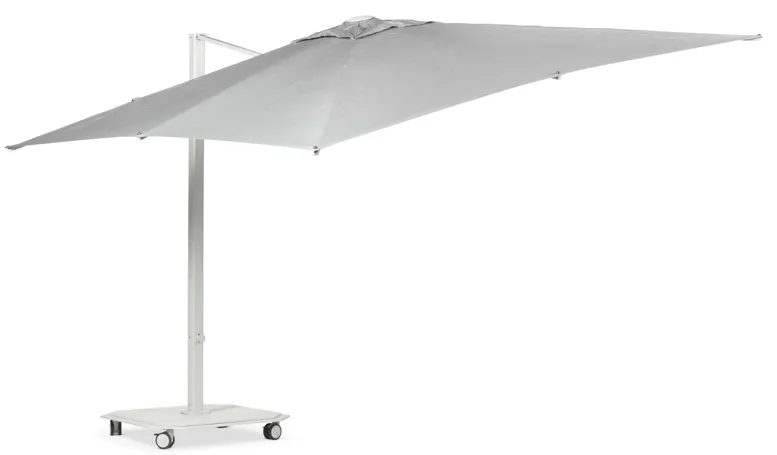 10' Square Cantilever Umbrella - Grey