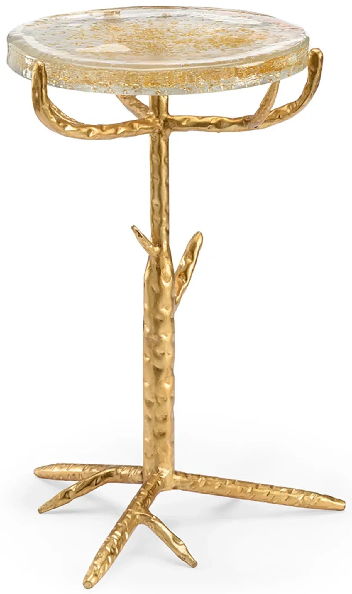 Gold Twig Side Table