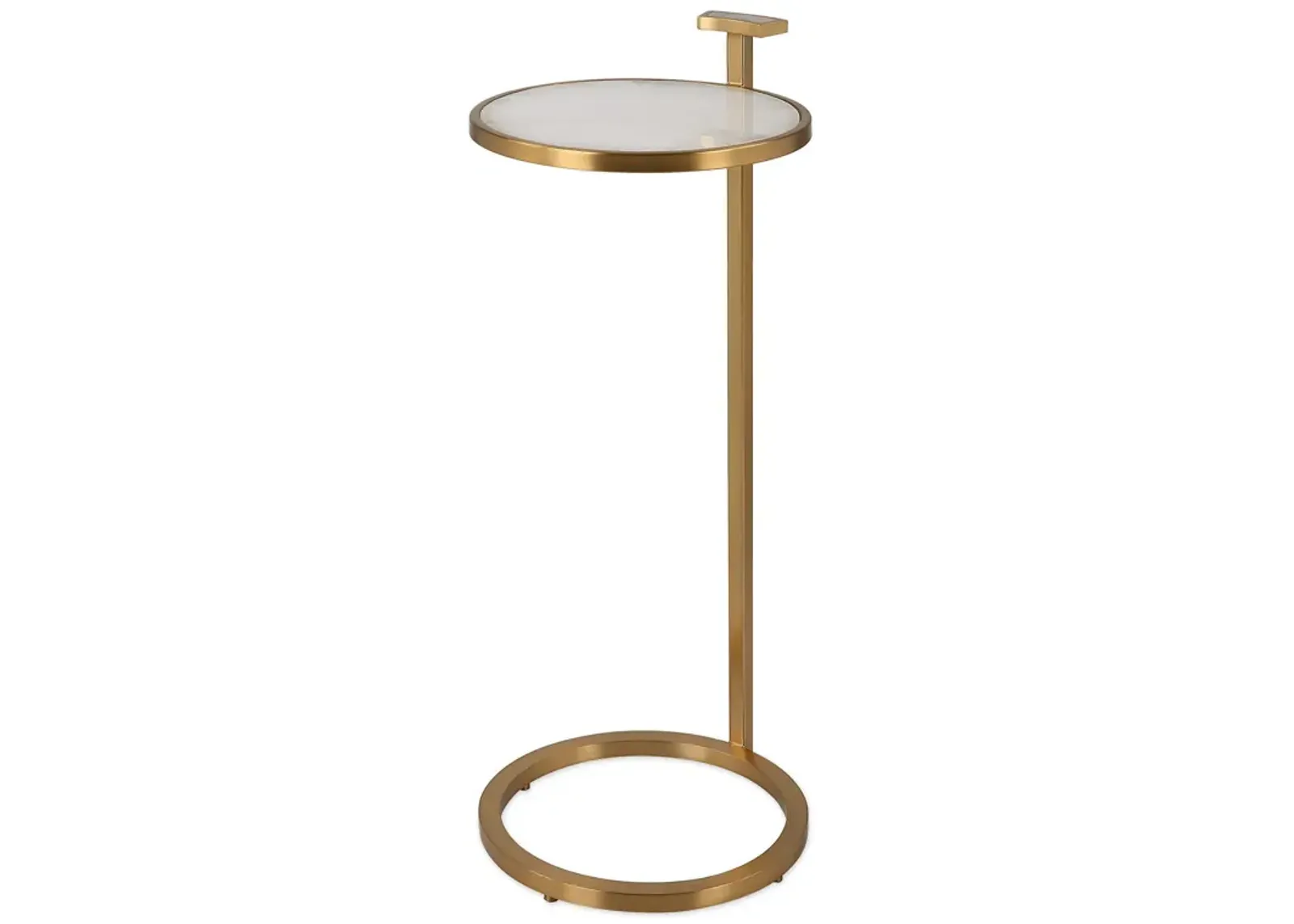 Jewel Pull Up Accent Table - Round