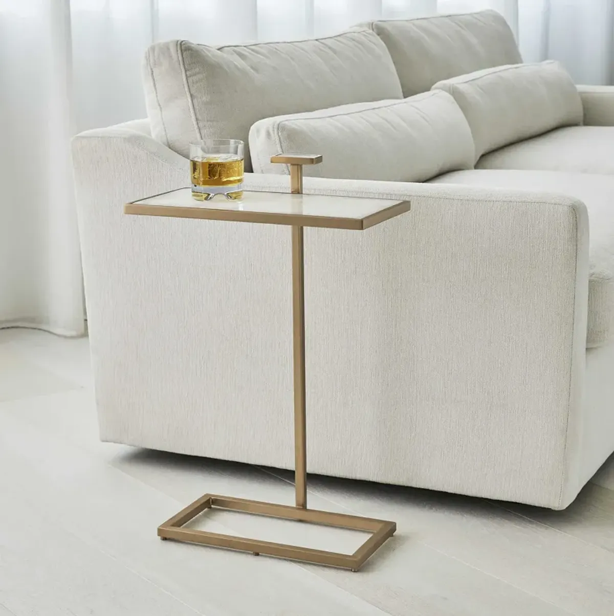 Jewel Pull Up Accent Table - Rectangular