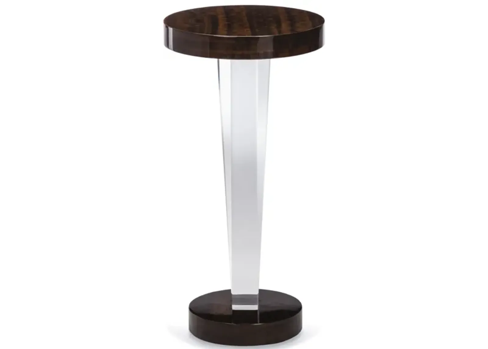 Liora Acrylic and Wood Drink Table