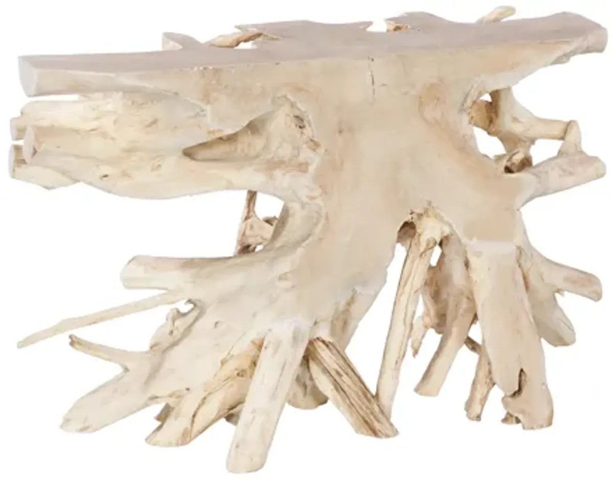 Teak Root Console IV