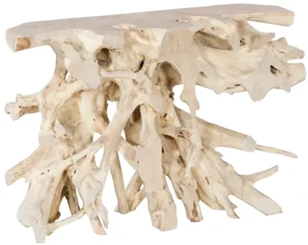 Teak Root Console IV