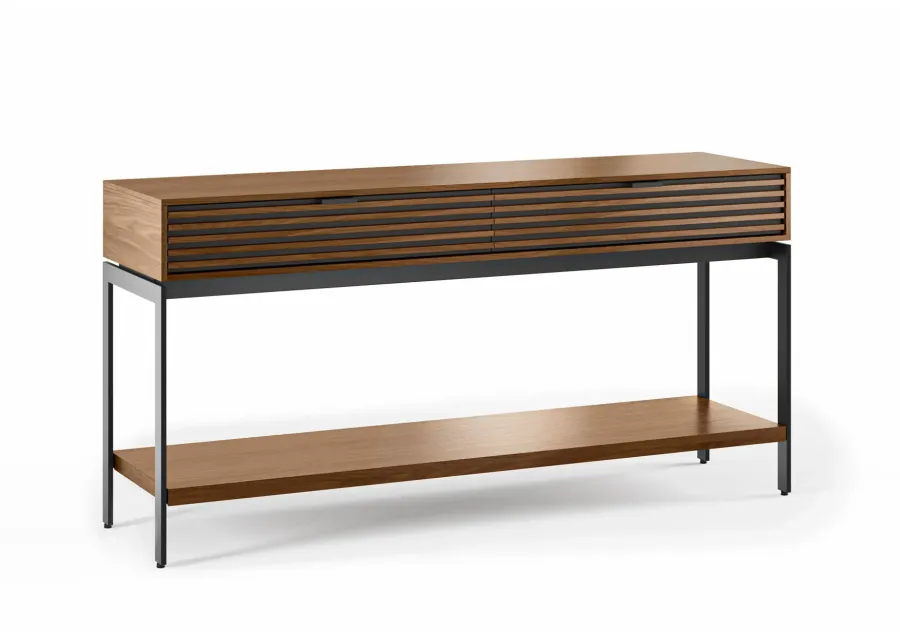 Cora Console Table - Natural Walnut