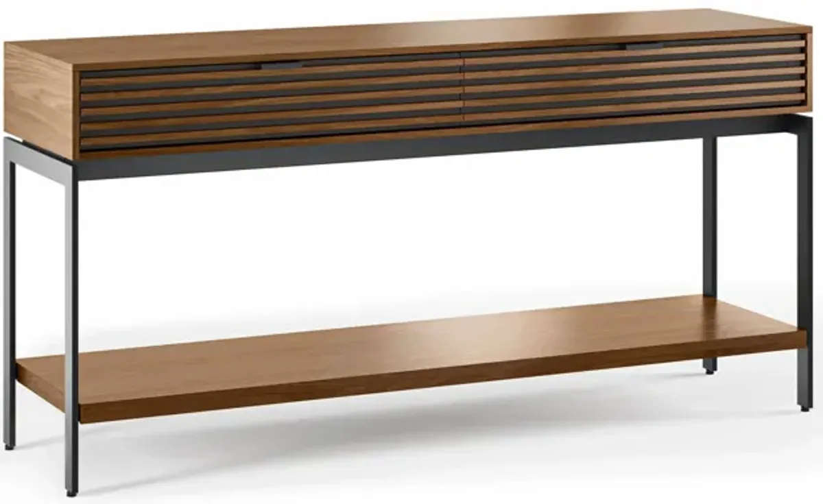 Cora Console Table - Natural Walnut