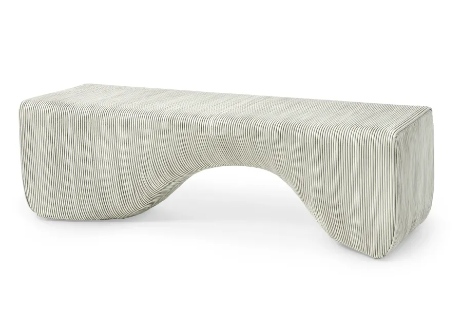 Cyrus Rattan Bench