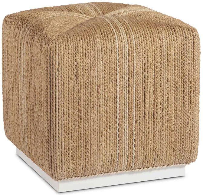 Abaca Cube Stool