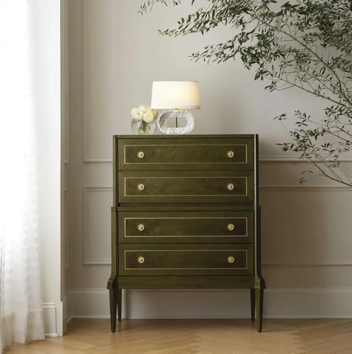 Green With Envy Secretary Desk