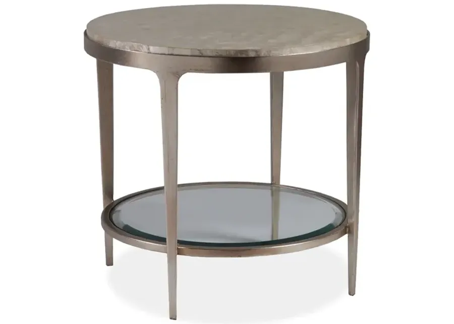 Gravitas Round End Table