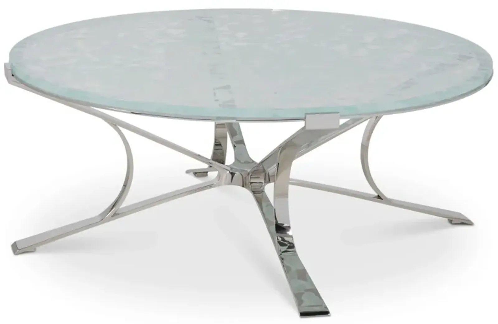 Snowscape Round Cocktail Table