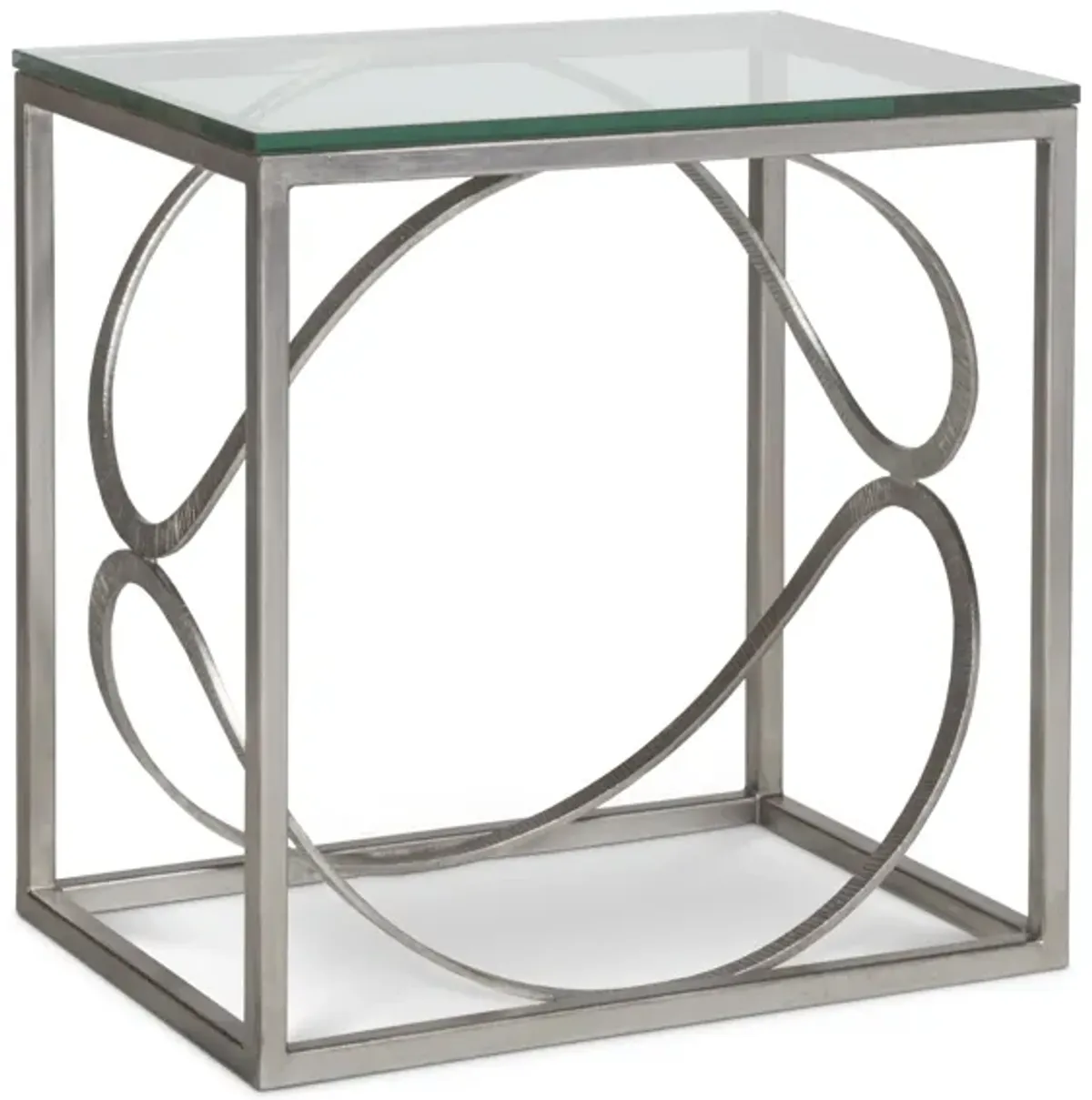 Ellipse Rectangular End Table