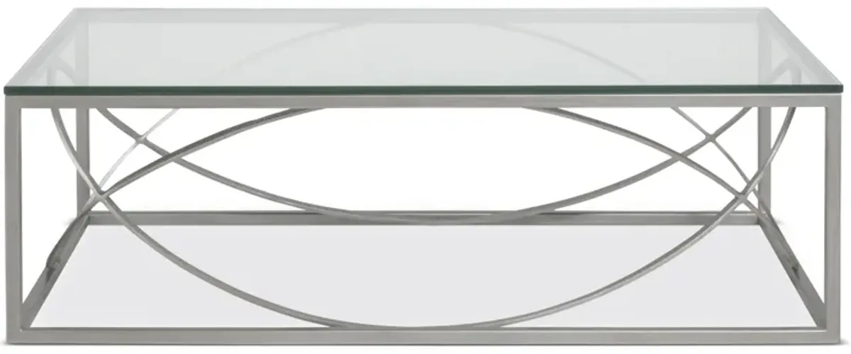 Ellipse Rectangle Cocktail Table