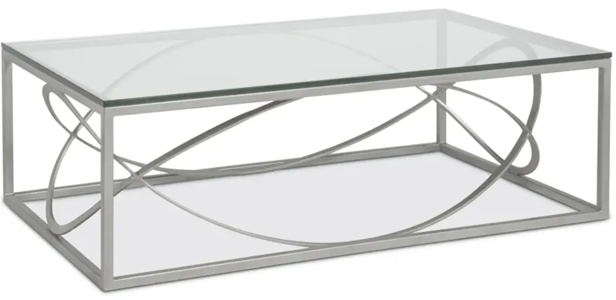 Ellipse Rectangle Cocktail Table